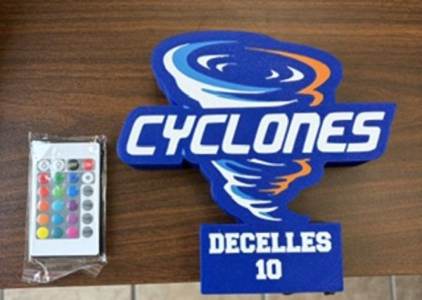 Image de LAMPE CYCLONES PERSONNALISABLE